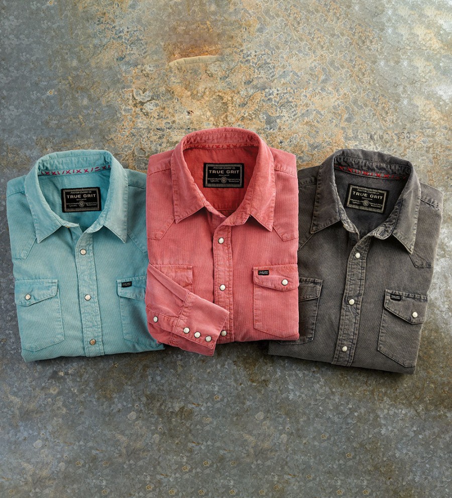 True Grit True Grit Jackson Cord Shirt Clearance