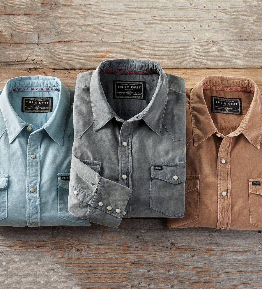 True Grit True Grit Jackson Cord Shirt Clearance