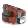 w.kleinberg W.Kleinberg Patchwork Belt Sky Multi Best