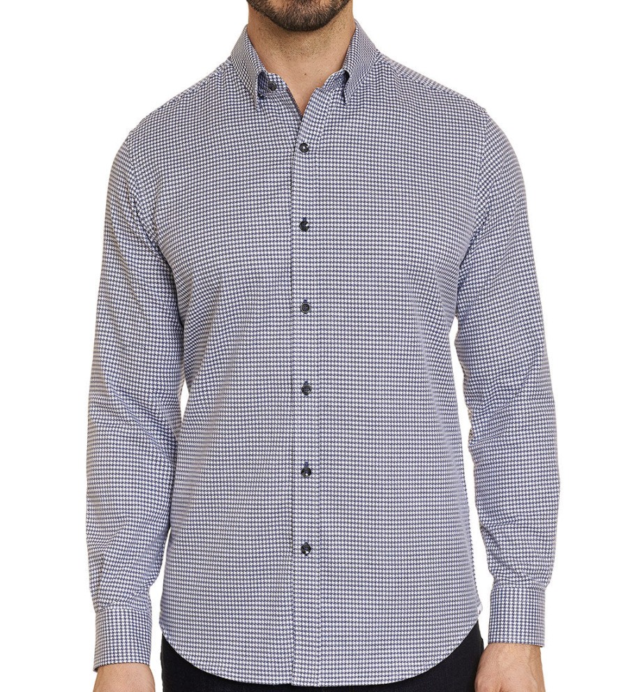 Robert Graham Robert Graham Everett Neat Modern Americana Sport Shirt Clearance