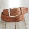 w.kleinberg W.Kleinberg Anaconda Belt Cognac New