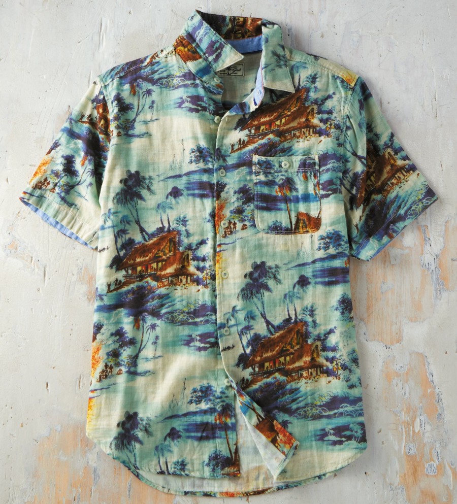 True Grit True Grit South Pacific Shirt Natural New