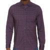 Robert Graham Robert Graham Long Sleeve Barrone Knit Shirt Multi Clearance