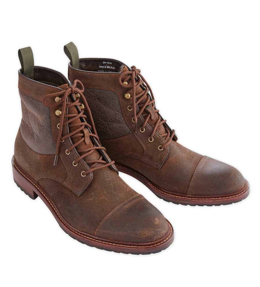 Johnston u0026 Murphy Johnston & Murphy Knox Shearling Boots Brown Clearance