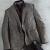 Patrick James Patrick James Herringbone Sport Coat Black/White Clearance