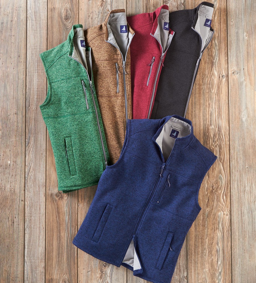 Johnnie-O Johnnie-O Wes Fleece Vest Clearance