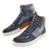 Magnanni Magnanni Hi-Top Sneaker Navy Best