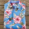 Tommy Bahama Tommy Bahama Hibiscus Cay Camp Shirt Mountain Bluebell Online