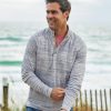 Johnnie-O Johnnie-O Fanning Henley Pullover Lake Clearance