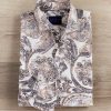 Calder Carmel Calder Carmel Paisley Long Sleeve Shirt Sand Best