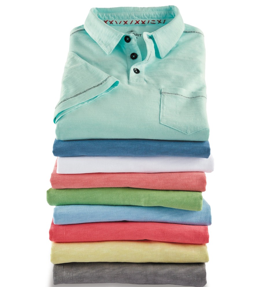 True Grit True Grit Cotton Polo Wholesale