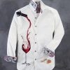 Robert Graham Robert Graham Pinot Noir Pour Long Sleeve Sport Shirt White Online