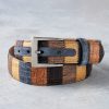 w.kleinberg W.Kleinberg Alligator Patchwork Belt Best