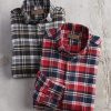 Reserve Reserve Plaid Flannel Sport Shirt Clearance