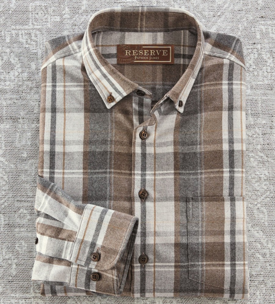 Reserve Reserve Ceramica Plaid Shirt Multi New