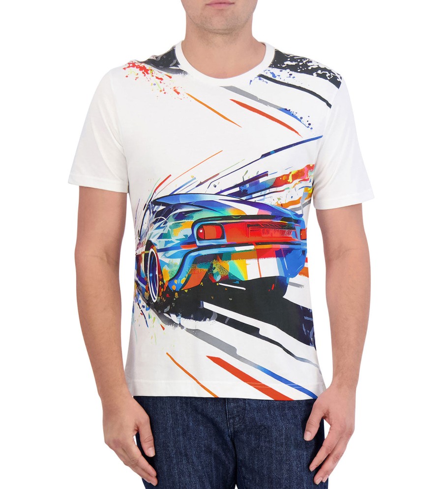 Robert Graham Robert Graham Short Sleeve Grand Speed Tee White Online