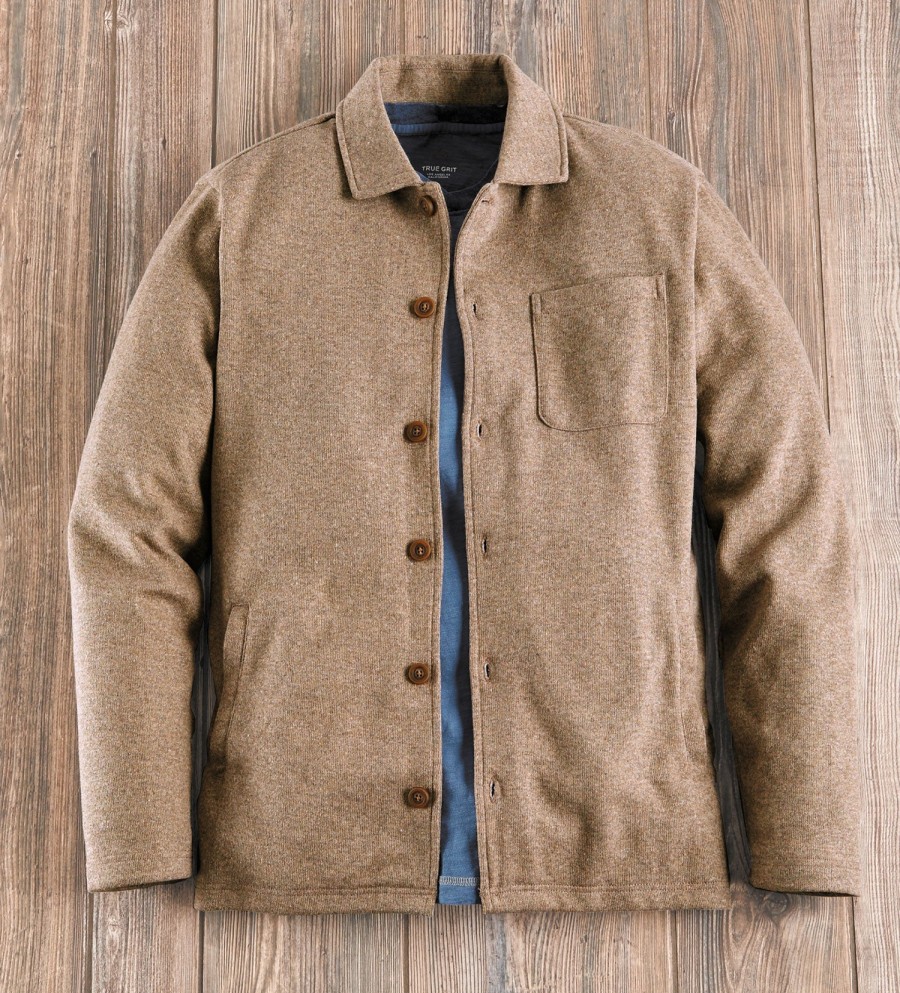 Johnnie-O Johnnie-O Tudor Knit Coat Camel Online