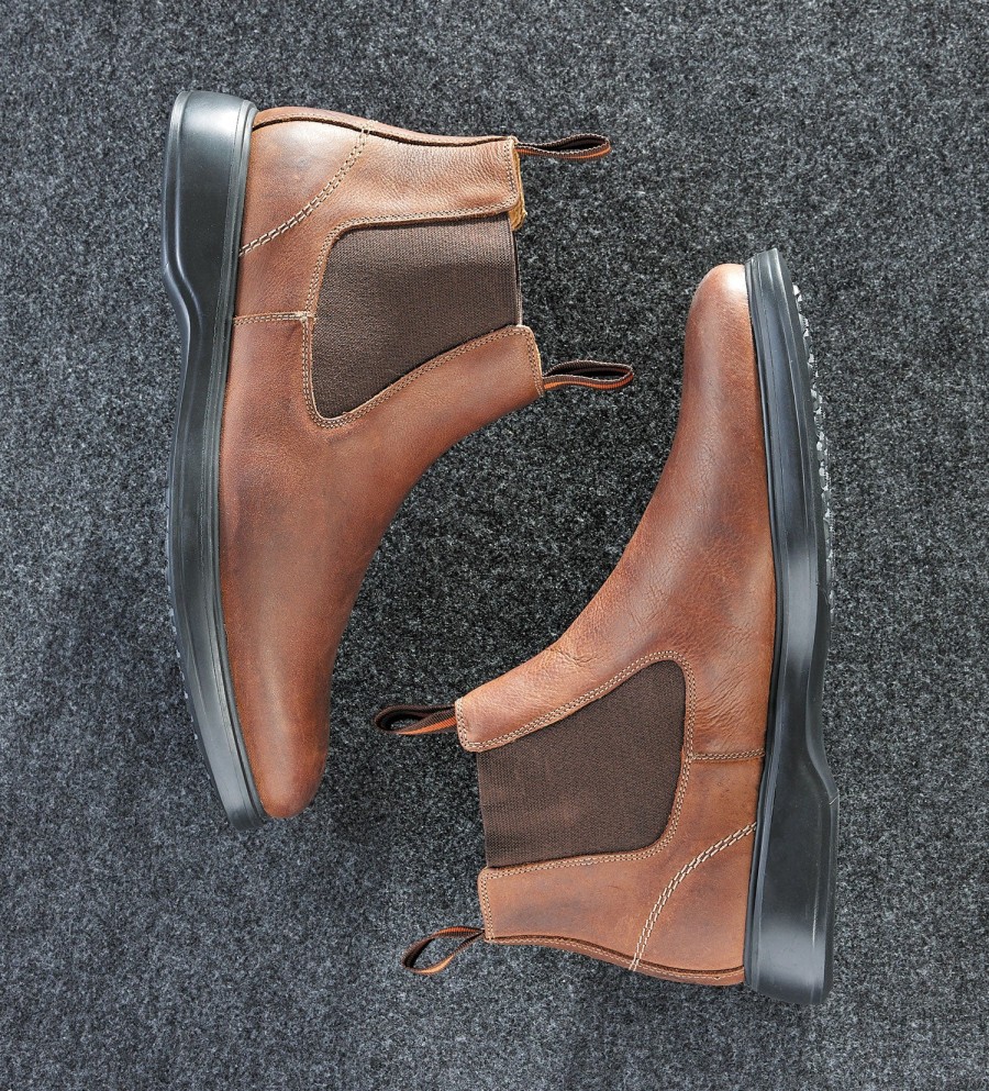 Martin Dingman Martin Dingman Windsor Chelsea Boots Chocolate Hot