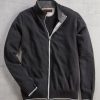 Patrick James Patrick James Merino Cardigan Black/Grey Wholesale