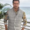 Stenstroms Stenstroms Quilted Vest Taupe New