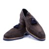 Zelli Zelli Carmen Sueded Goatskin Tassel Loafer Best