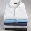 Raffi Patrick James Aqua Cotton Shirt Wholesale