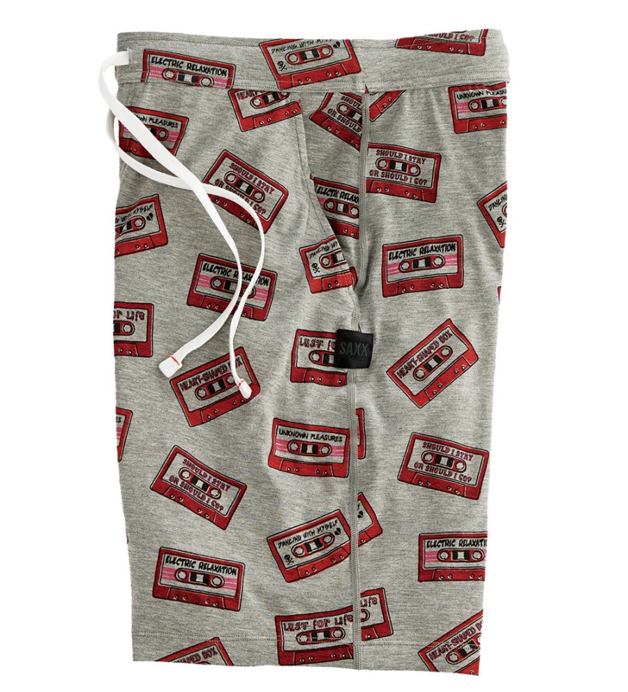 SAXX Saxx Lust For Life Snooze Shorts Grey Clearance