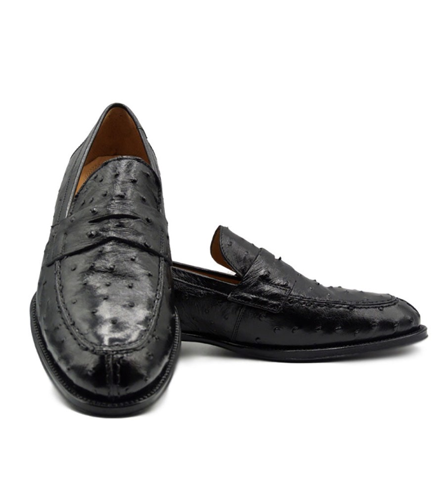 Zelli Zelli Roma Genuine Ostrich Quill Slip-On Loafer Wholesale