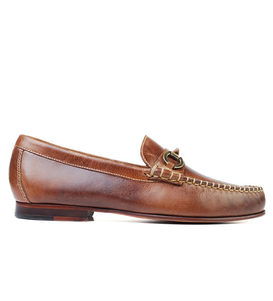 Martin Dingman Martin Dingman Old Row Horse Bit Leather Loafer Cigar Online