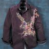 Robert Graham Robert Graham Long Sleeve Amiara Eagle Embroidery Shirt Multi Best