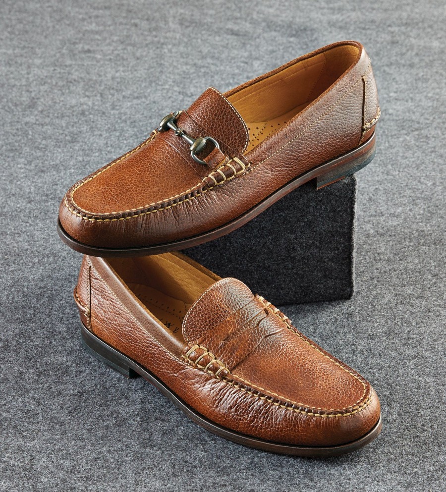 Martin Dingman Martin Dingman All American Penny Loafers Oak New