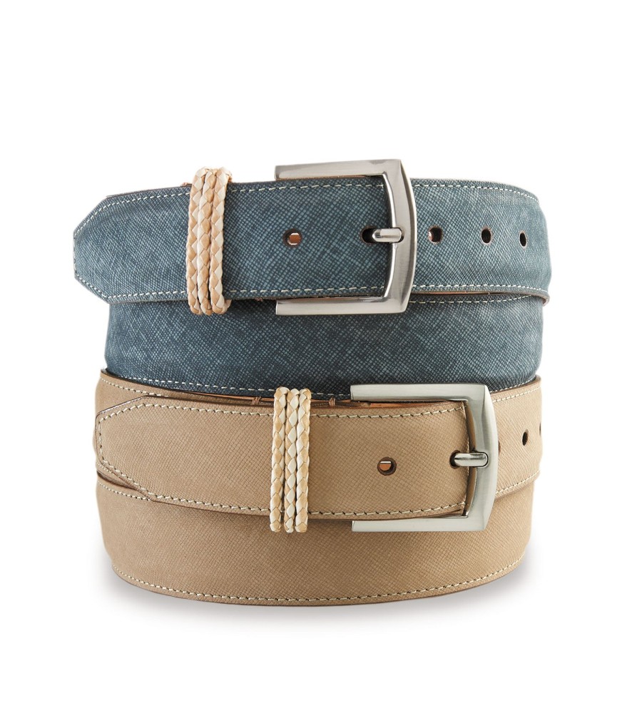 Martin Dingman Martin Dingman Braid Belt Sand Hot