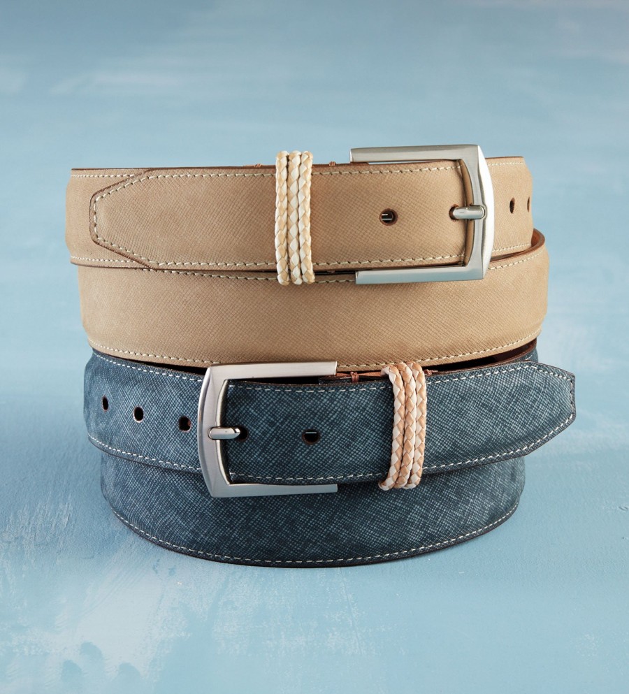 Martin Dingman Martin Dingman Braid Belt Sand Hot