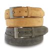 Martin Dingman Martin Dingman Royal Suede Belt Stormy Grey Online