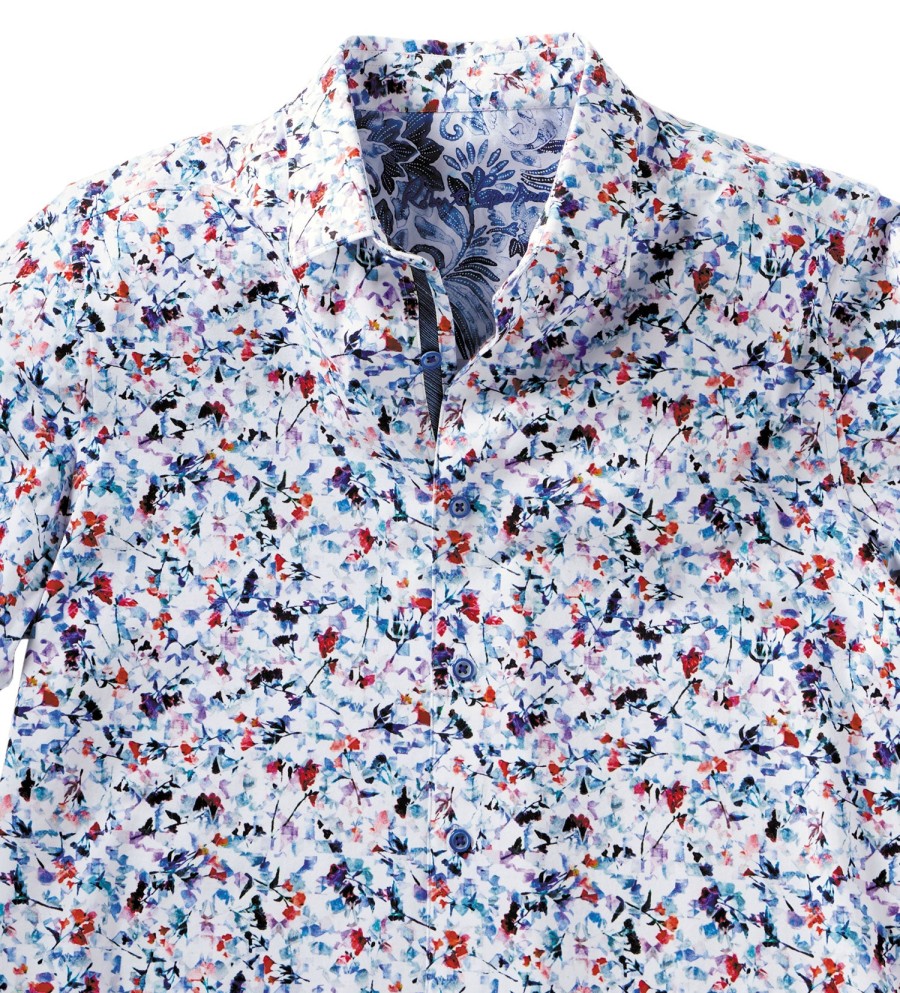 Robert Graham Robert Graham Bavaro Short Sleeve Knit Shirt Multi Best