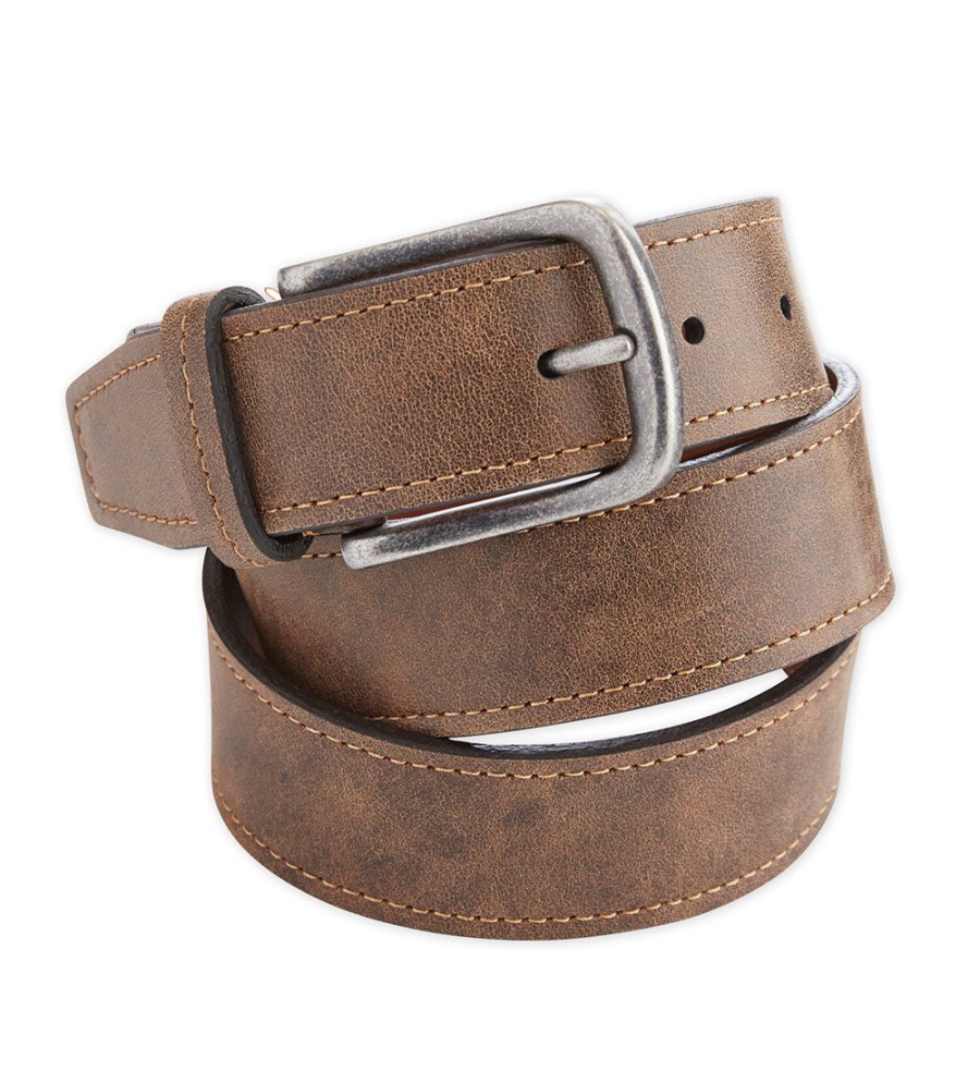 Johnston u0026 Murphy Johnston & Murphy Knox Leather Belt Brown Clearance