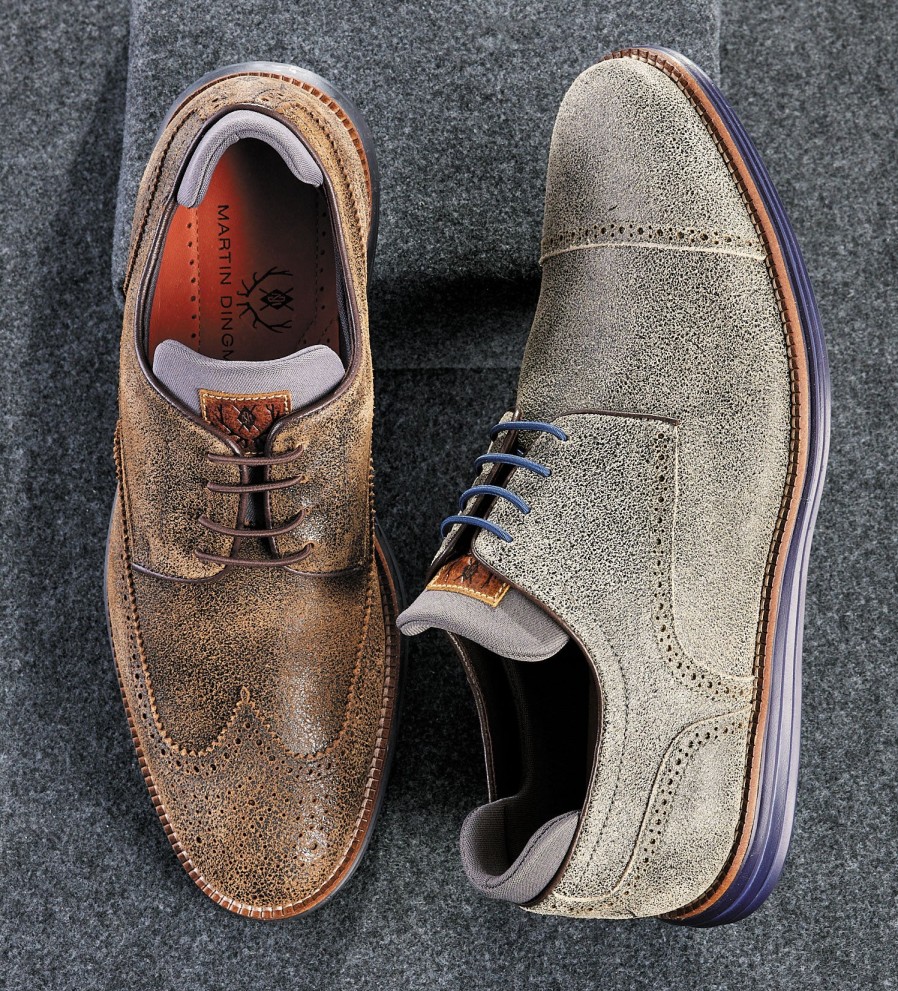 Martin Dingman Martin Dingman Countryaire Wingtip Oxfords Old Clay New