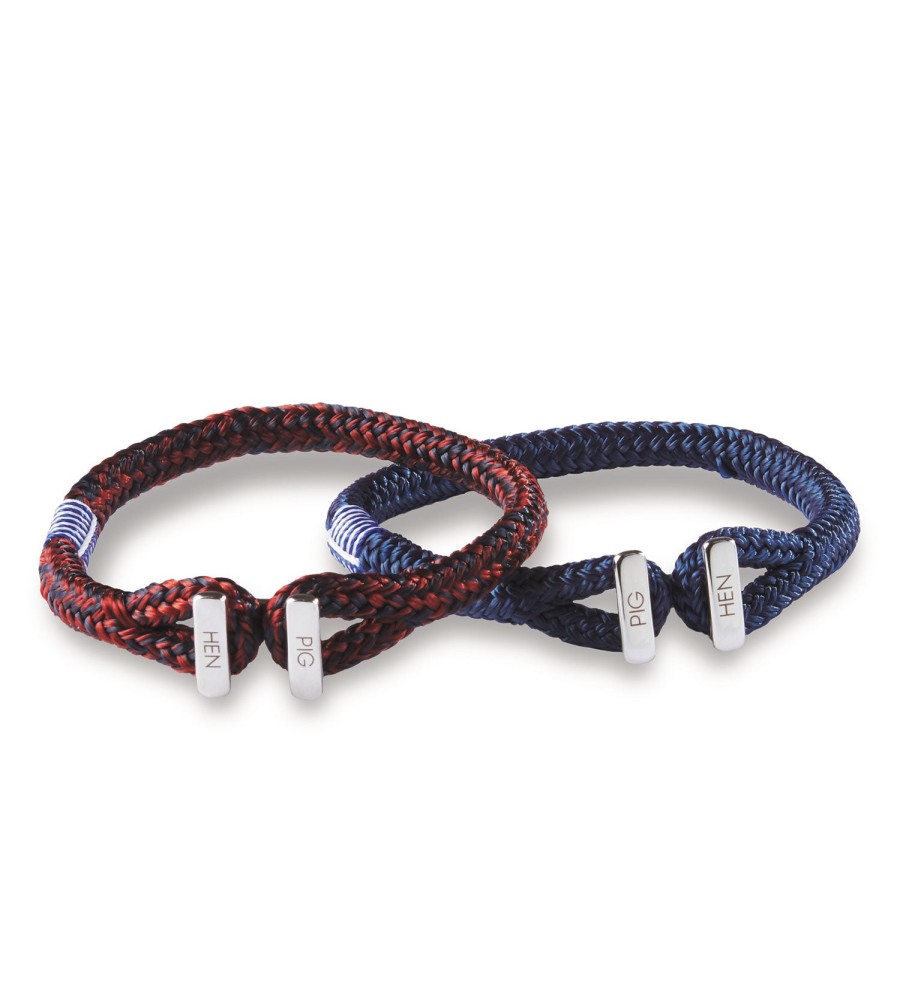 Pig u0026 Hen Pig & Hen Icy Ike Bracelet Navy/Silver Online