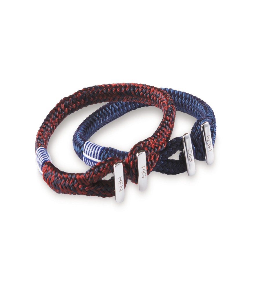 Pig u0026 Hen Pig & Hen Icy Ike Bracelet Navy/Silver Online