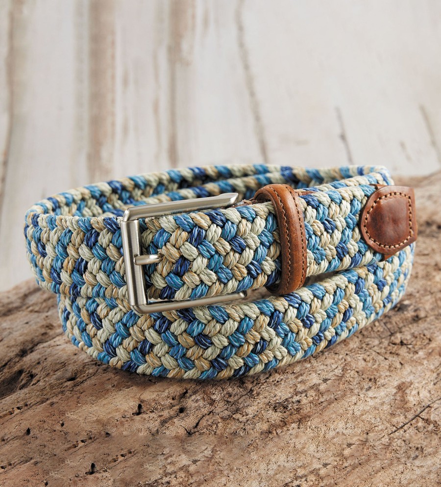 Martin Dingman Martin Dingman Como Belt Tropical Blue Wholesale