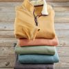 True Grit True Grit Fleece Mock Quarter Zip New