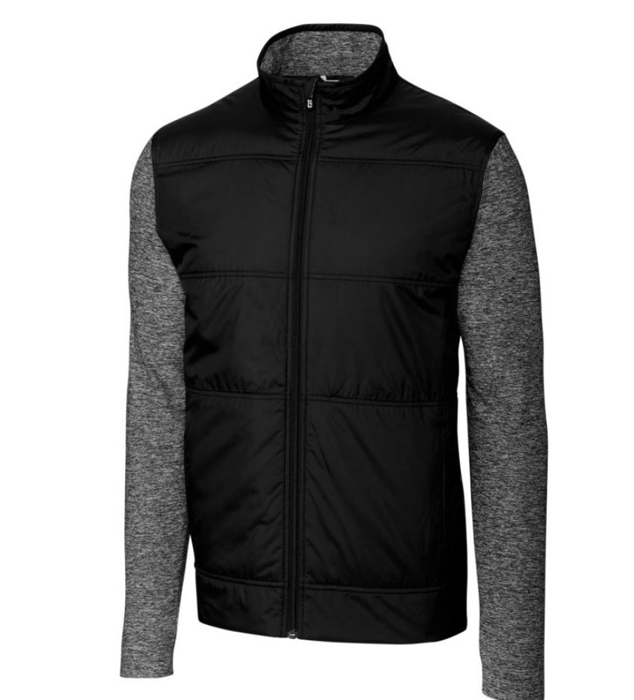 Cutter u0026 Buck Cutter & Buck Drytec Stealth Full Zip Wind Knit Online