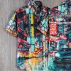 Robert Graham Robert Graham Boreal City Lights Short Sleeve Shirt Multi Wholesale