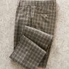 Patrick James Patrick James Country Plaid Pant Grey New