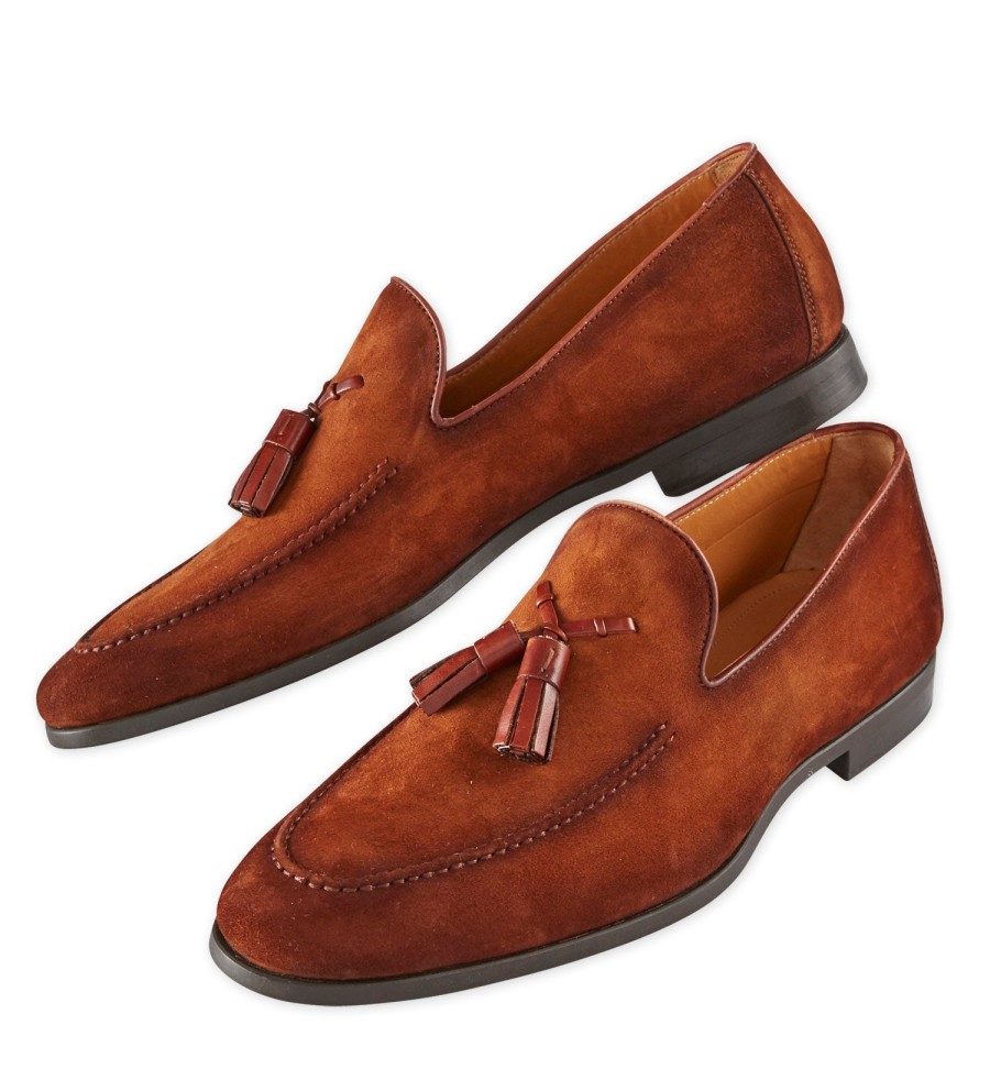 Magnanni Magnanni Tassel Slip-Ons Cognac Best