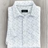 Bugatchi Bugatchi Floating Ovals Shirt Biscotti Clearance