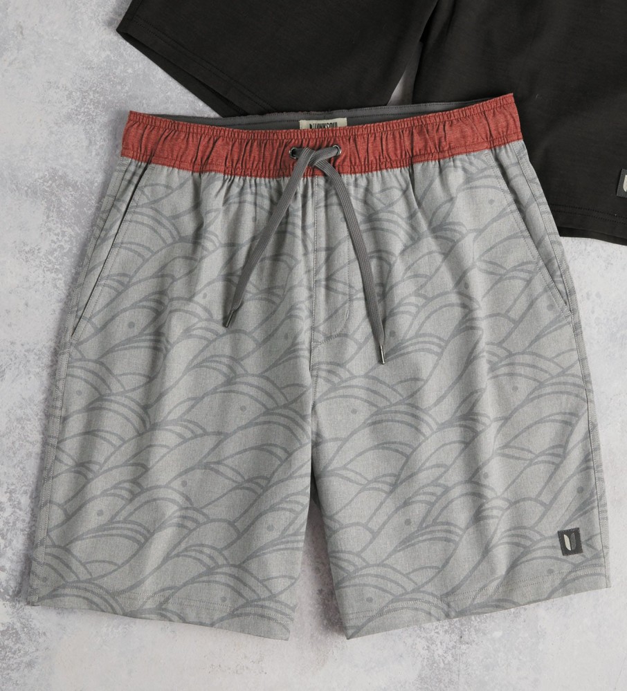 Linksoul Linksoul Saturday Volley Shorts Cut Grey Wave Online