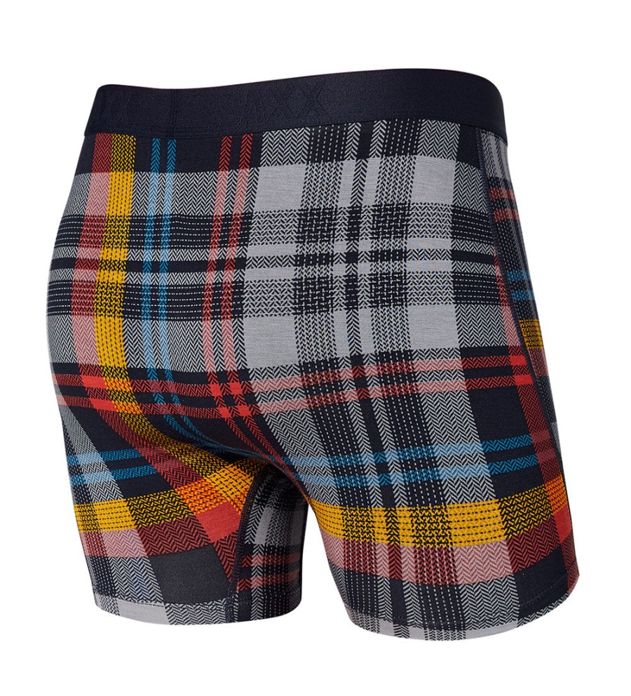 SAXX Saxx Ultra Free Fall Plaid Boxer Brief Multi Best