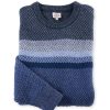 Faherty Faherty Donegal Ombre Sweater Navy/Storm New