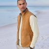 Peter Millar Peter Millar Vista Suede Vest Summer Dunes Clearance